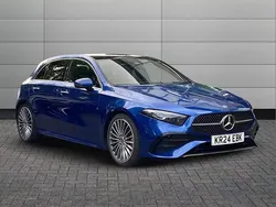 Blue Used 2024 Mercedes A180 AMG Line Premium Plus Hatchback | £26,550 (A bit pricey)