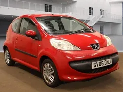Red Used 2006 Peugeot 107 Hatchback | £1,800 (Fair price)