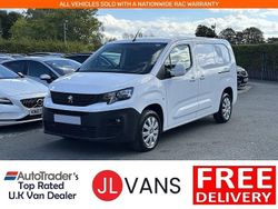 White Used 2021 Peugeot Partner Van | £8,975 (Fair price)