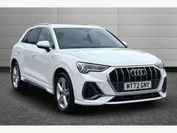 White Used 2022 Audi Q3 S-Line SUV | £26,495 (Good price)