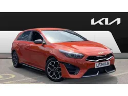 Orange Used 2024 Kia Ceed GT-Line Hatchback | £19,626 (Fair price)