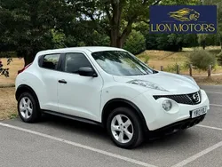 White Used 2013 Nissan Juke Visia SUV | £3,969 (Good price)