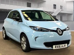 Blue Used 2016 Renault Zoe Dynamique Hatchback | £4,290 (Good price)