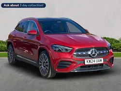 Red Used 2024 Mercedes GLA220 AMG Line Premium Plus SUV | £38,599