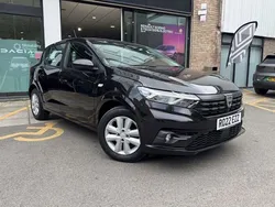 Black Used 2022 Dacia Sandero Comfort Hatchback | £10,795 (Good price)