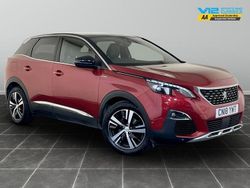 Red Used 2018 Peugeot 3008 GT-line Hatchback | £7,395 (Fair price)