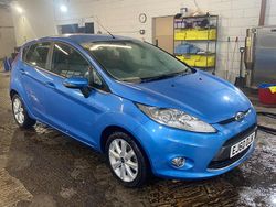 Blue Used 2010 Ford Fiesta Zetec Hatchback | £4,500 (Fair price)