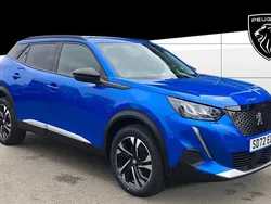 Blue Used 2022 Peugeot 2008 Allure+ SUV | £16,428 (Fair price)