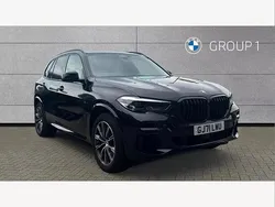 Black Used 2021 BMW X5 M Sport SUV | £45,995