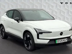 White New 2025 Volvo EX30 Performance SUV | £32,000 (Super price)