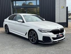 White Used 2022 BMW 530 M Sport Sedan | £31,995 (Fair price)