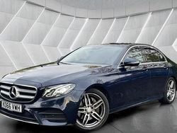 Blue Used 2017 Mercedes E220 AMG line Sedan | £12,800 (Good price)