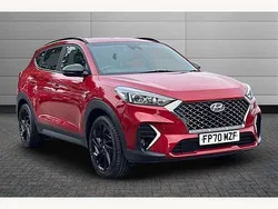 Red Used 2020 Hyundai Tucson N Line SUV | £14,395 (Fair price)