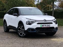 White Used 2021 Citroën e-C4 Hatchback | £11,495 (Fair price)