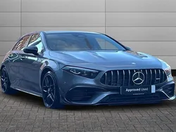 Mountain grey Used 2024 Mercedes A45 AMG Hatchback | £51,990 (Expensive)