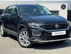 Black Used 2021 VW T-Roc SEL SUV | £20,999 (Fair price)