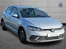 Silver Used 2023 VW Polo Life Hatchback | £16,100 (Fair price)