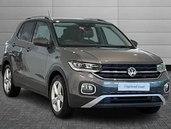 Limestone grey Used 2019 VW T-Cross SEL SUV | £13,695 (Fair price)