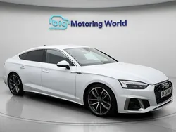 White Used 2023 Audi A5 Sportback S-Line Hatchback | £25,600 (Good price)