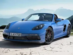 Shark blue New 2024 Porsche 718 Boxster GTS | £84,850 (A bit pricey)