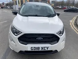 White Used 2018 Ford Ecosport ST-Line SUV | £8,791