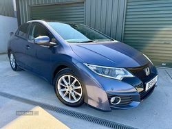 Blue Used 2016 Honda Civic SR Hatchback | £8,195 (Fair price)