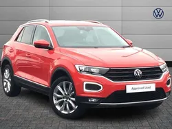 Red Used 2021 VW T-Roc SEL SUV | £18,649 (Good price)
