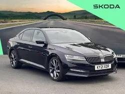 Black Used 2021 Skoda Superb SportlinePlus Hatchback | £20,580 (Good price)