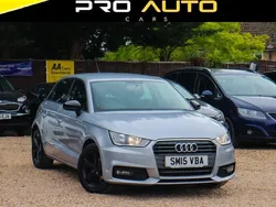 Silver Used 2015 Audi A1 Sportback Sport Hatchback | £6,700 (Fair price)