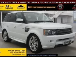 White Used 2011 Land Rover Range Rover Sport HSE SUV | £6,995 (Fair price)