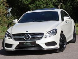 White Used 2015 Mercedes CLS220 AMG Line Premium Coupe | £12,494 (Fair price)