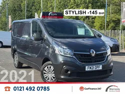Black Used 2021 Renault Trafic Business Van | £10,775 (Super price)