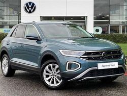 Blue Used 2022 VW T-Roc Style SUV | £22,595 (Fair price)