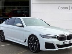 White Used 2022 BMW 520 M Sport | £27,450 (Fair price)
