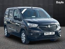 Black Used 2022 Vauxhall Combo MPV | £15,799 (Fair price)