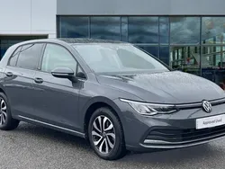Dolphin grey metallic Used 2022 VW Golf VIII Active Hatchback | £21,430 (Fair price)