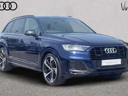 Blue Used 2022 Audi Q7 Black Edition SUV | £42,400 (Good price)