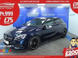 Blue Used 2018 Mercedes A200 AMG Line Premium Plus Hatchback | £14,999 (Fair price)
