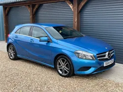 Blue Used 2014 Mercedes A180 Hatchback | £4,195 (Fair price)