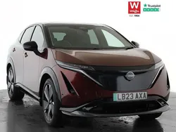 Red Used 2023 Nissan Ariya Evolve SUV | £30,498 (Fair price)