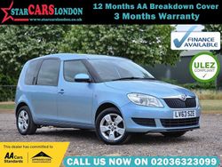 Blue Used 2013 Skoda Roomster SE Estate | £4,500 (Fair price)