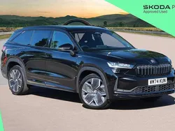 Black magic pearl effect Used 2025 Skoda Kodiaq SportLine SUV | £39,000 (Expensive)