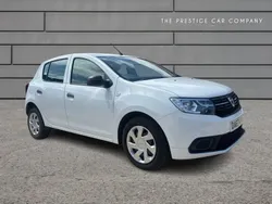 White Used 2018 Dacia Sandero Ambiance Hatchback | £5,100 (Fair price)