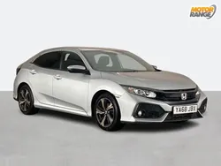 Silver Used 2018 Honda Civic SR Hatchback | £9,895 (Fair price)