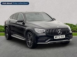 Black Used 2022 Mercedes GLC43 AMG Premium Plus Coupe | £45,776 (Fair price)