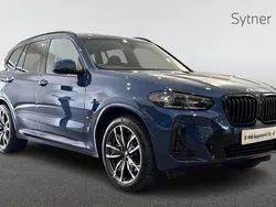 Blue Used 2024 BMW X3 M Sport SUV | £41,500 (Fair price)