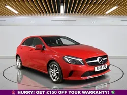 Red Used 2018 Mercedes A180 Sport Edition Hatchback | £11,399 (Good price)