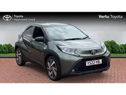 Green Used 2022 Toyota Aygo Hatchback | £11,474 (Fair price)