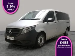 Silver Used 2019 Mercedes Vito MPV | £25,269