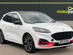 Frozen white gloss Used 2023 Ford Kuga ST-Line X SUV | £24,500 (Fair price)
